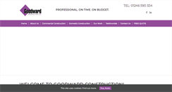 Desktop Screenshot of goodwardconstruction.co.uk